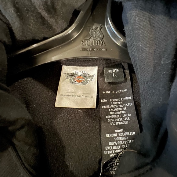 Harley Davidson Miss Enthusiast Leather Jacket - Picture 6 of 7